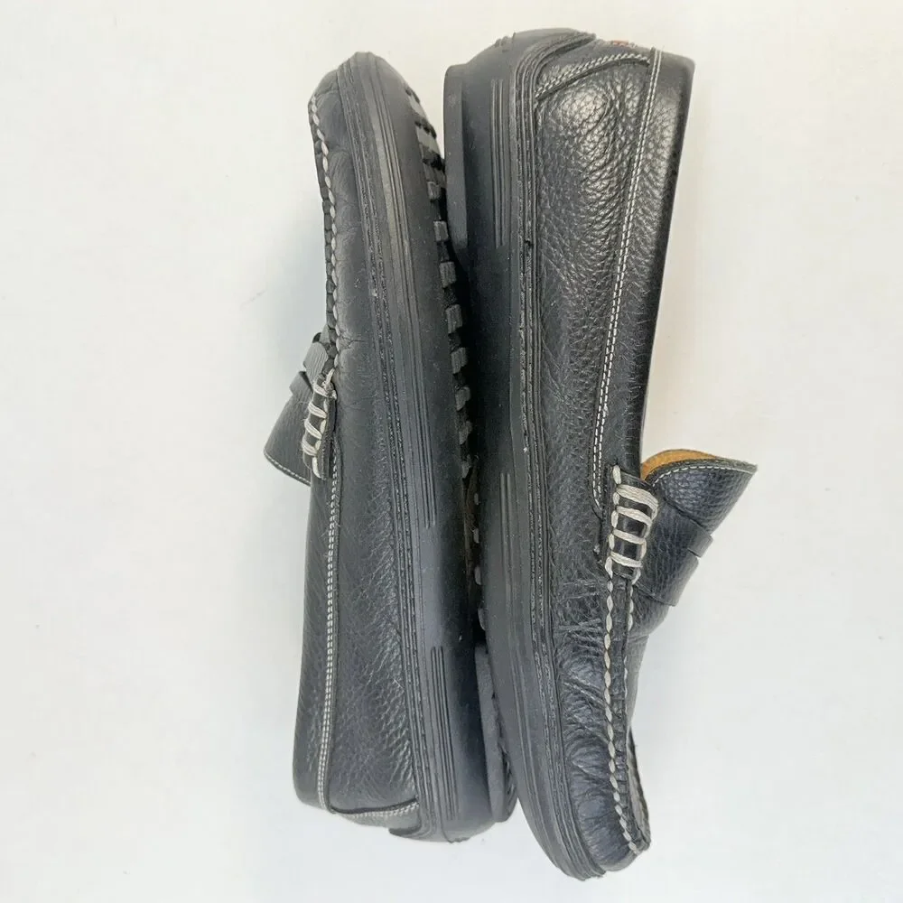 Peter Millar Black Penny Driving Loafers/Moccasins, MC00F36, Brazil, Size 8.5W